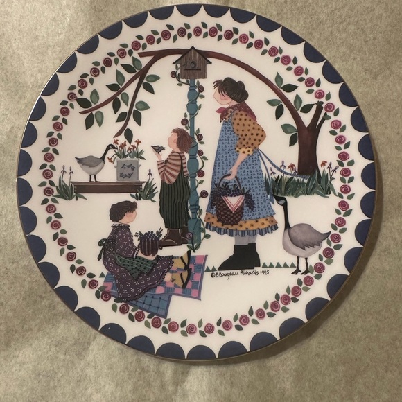 PFALTZGRAFF 5 seasons of the year plates, rare find discontinued - Picture 3 of 11